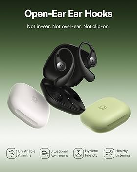 Baseus Eli Sport 2 Open-Ear Wireless Earphones Bluetooth 6.0 OWS Headphones Hi-Res with LDAC OWS Earphones Earhook Sport Earbuds